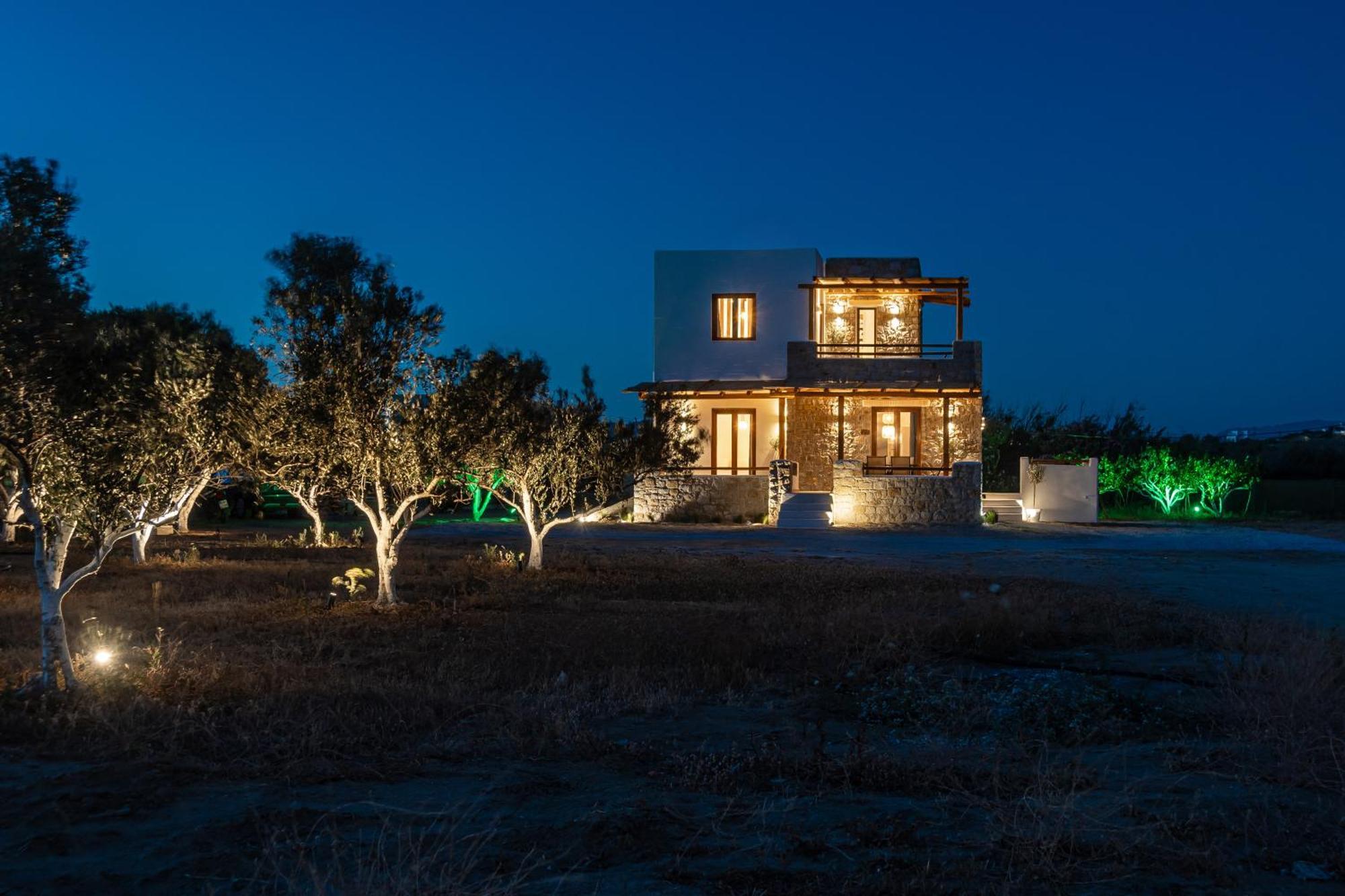 Naxos Beachwalk Villa Plaka Maragkas المظهر الخارجي الصورة