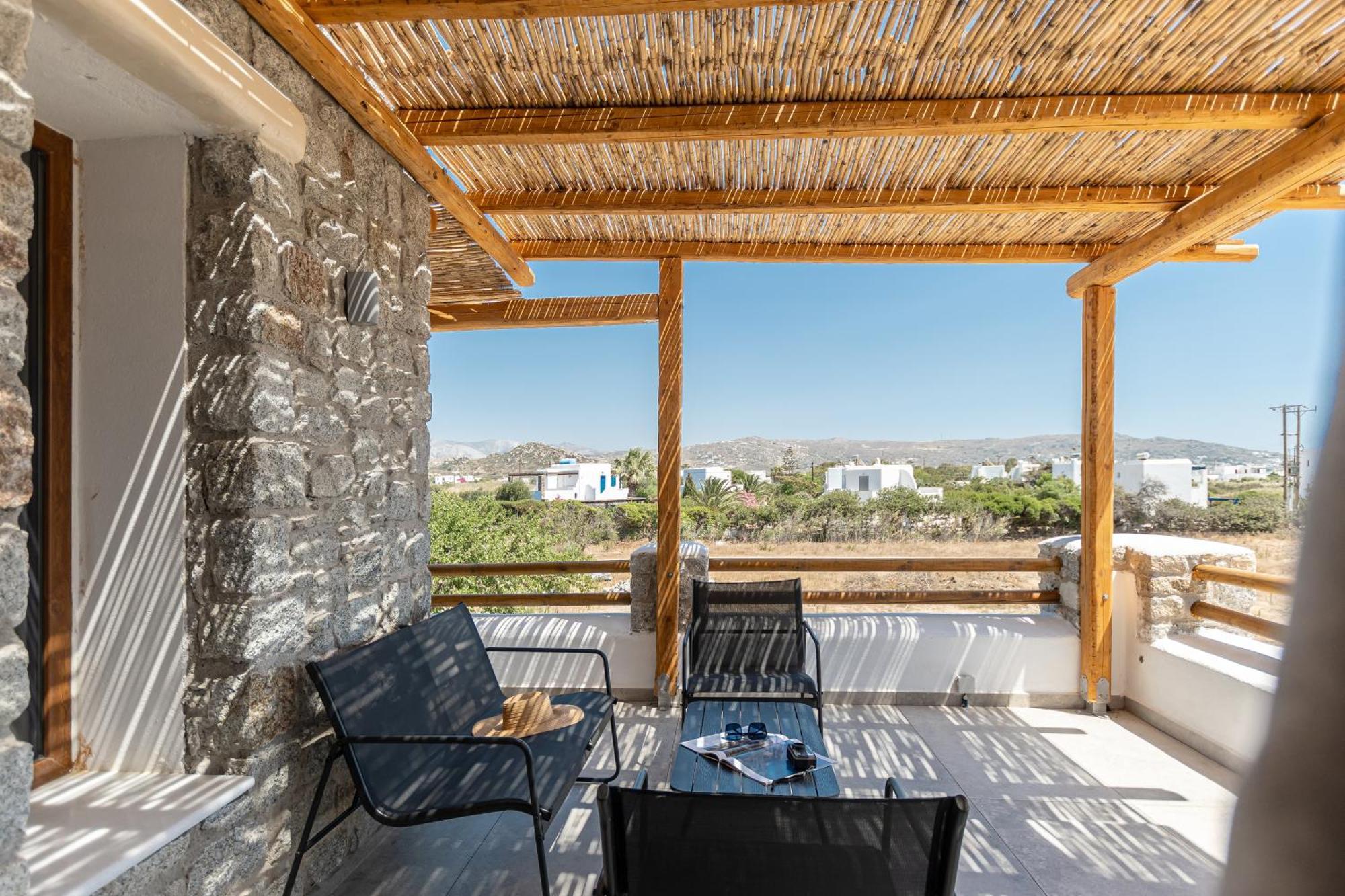 Naxos Beachwalk Villa Plaka Maragkas المظهر الخارجي الصورة