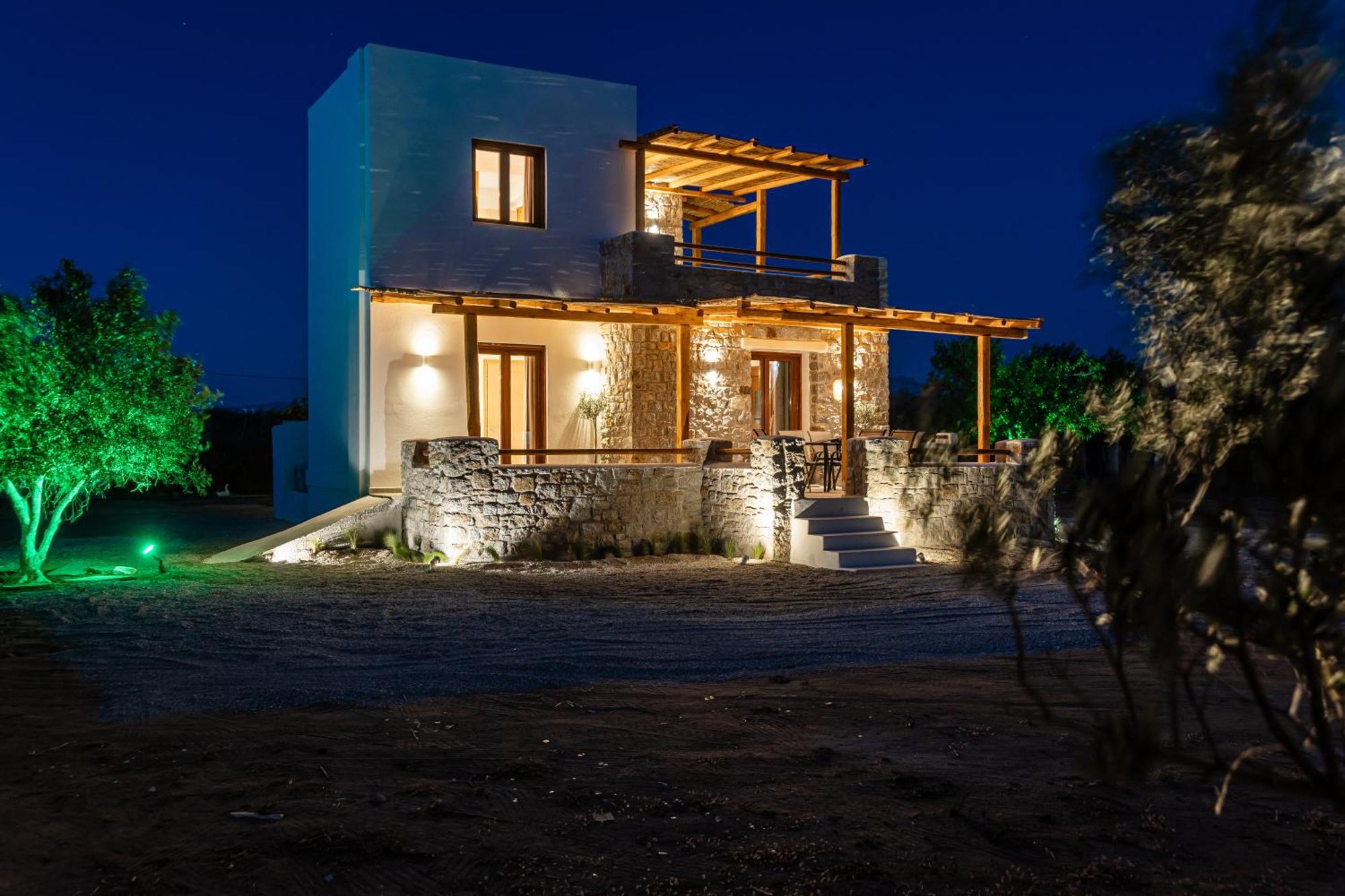Naxos Beachwalk Villa Plaka Maragkas المظهر الخارجي الصورة