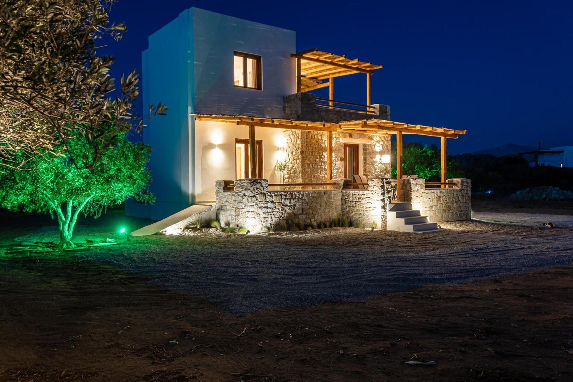 Naxos Beachwalk Villa Plaka Maragkas المظهر الخارجي الصورة