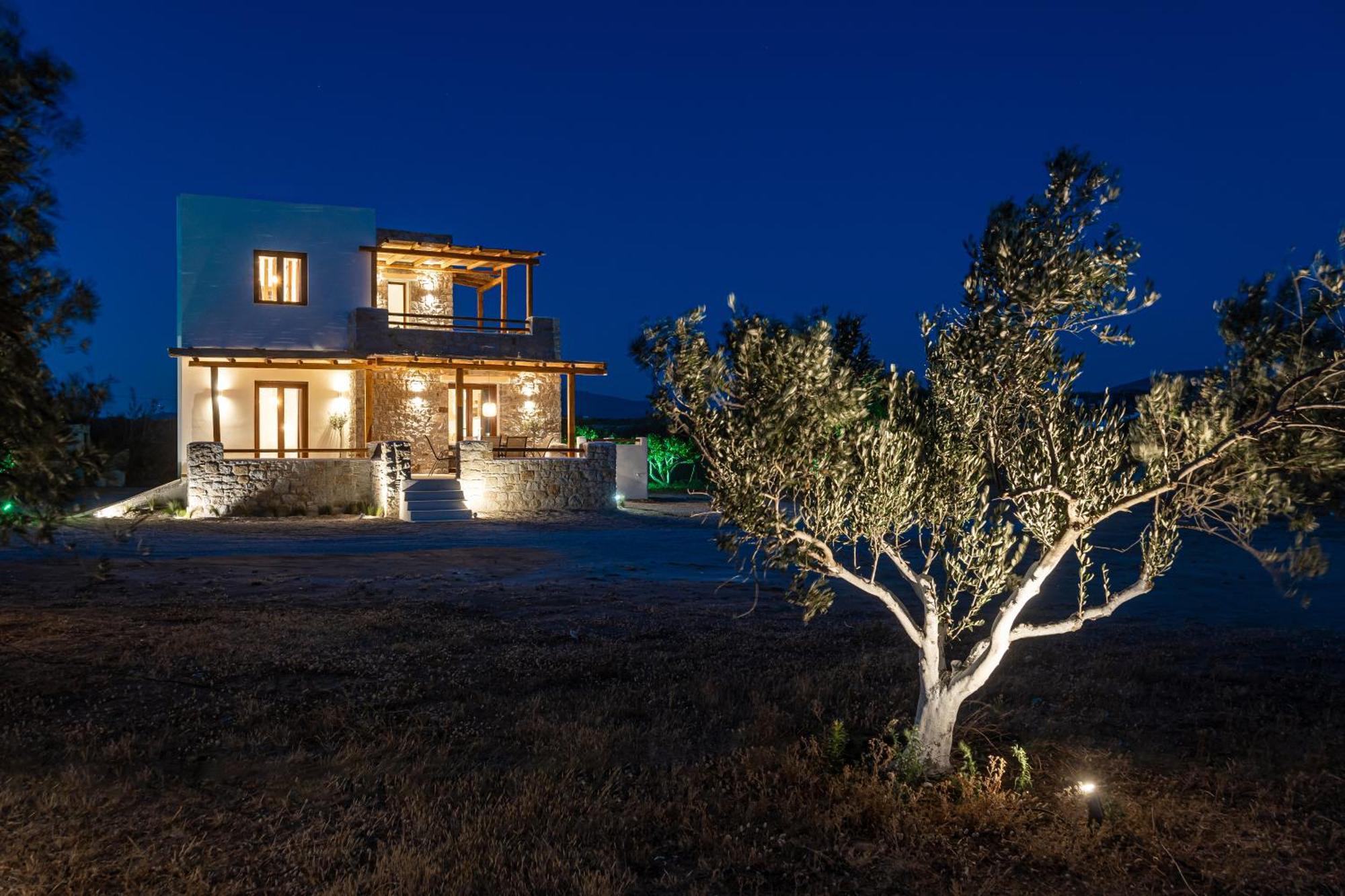 Naxos Beachwalk Villa Plaka Maragkas المظهر الخارجي الصورة