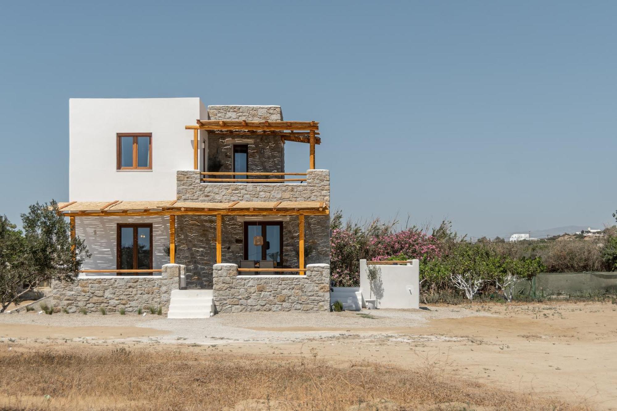 Naxos Beachwalk Villa Plaka Maragkas المظهر الخارجي الصورة