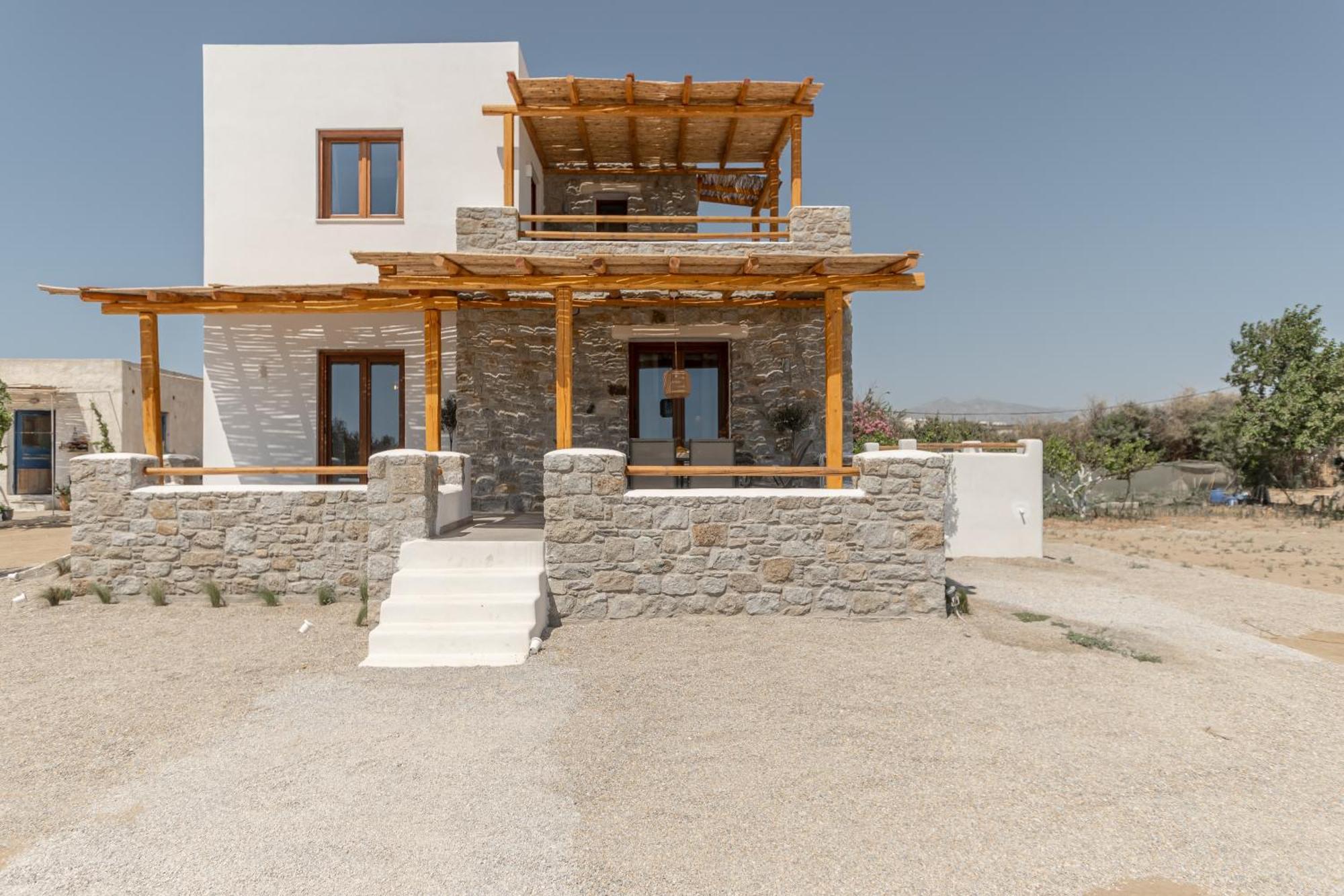 Naxos Beachwalk Villa Plaka Maragkas المظهر الخارجي الصورة