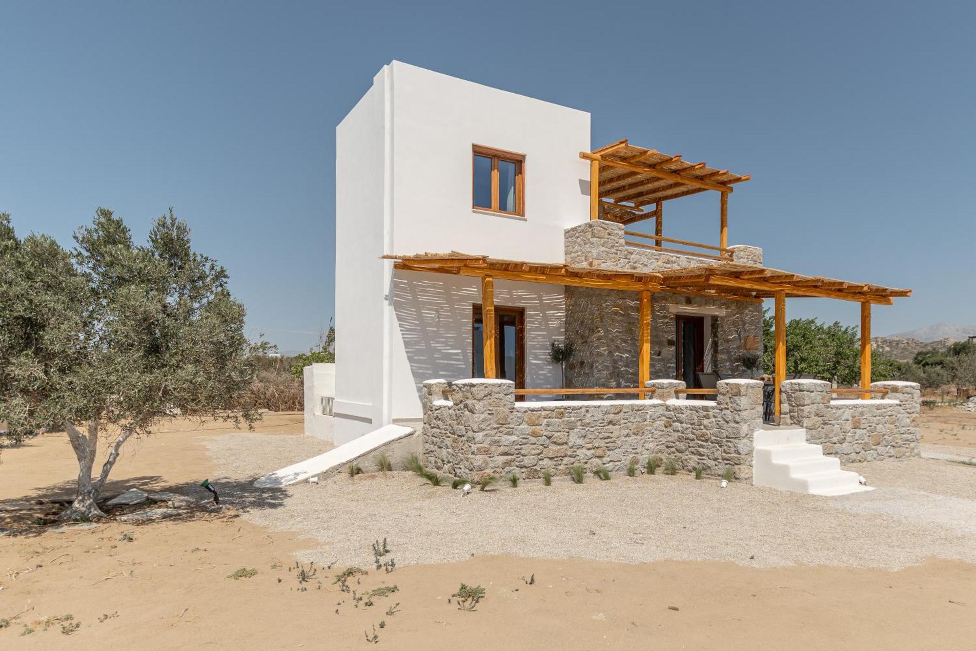 Naxos Beachwalk Villa Plaka Maragkas المظهر الخارجي الصورة