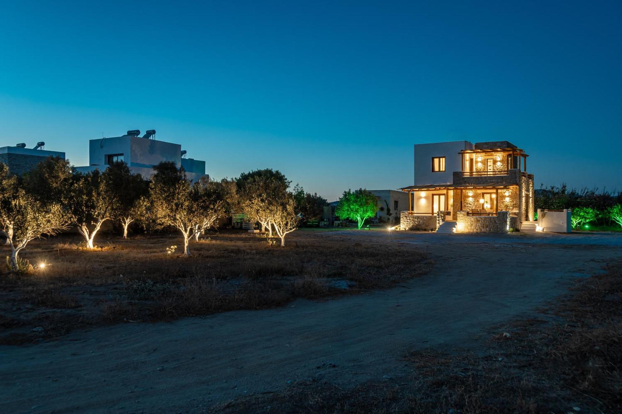 Naxos Beachwalk Villa Plaka Maragkas المظهر الخارجي الصورة