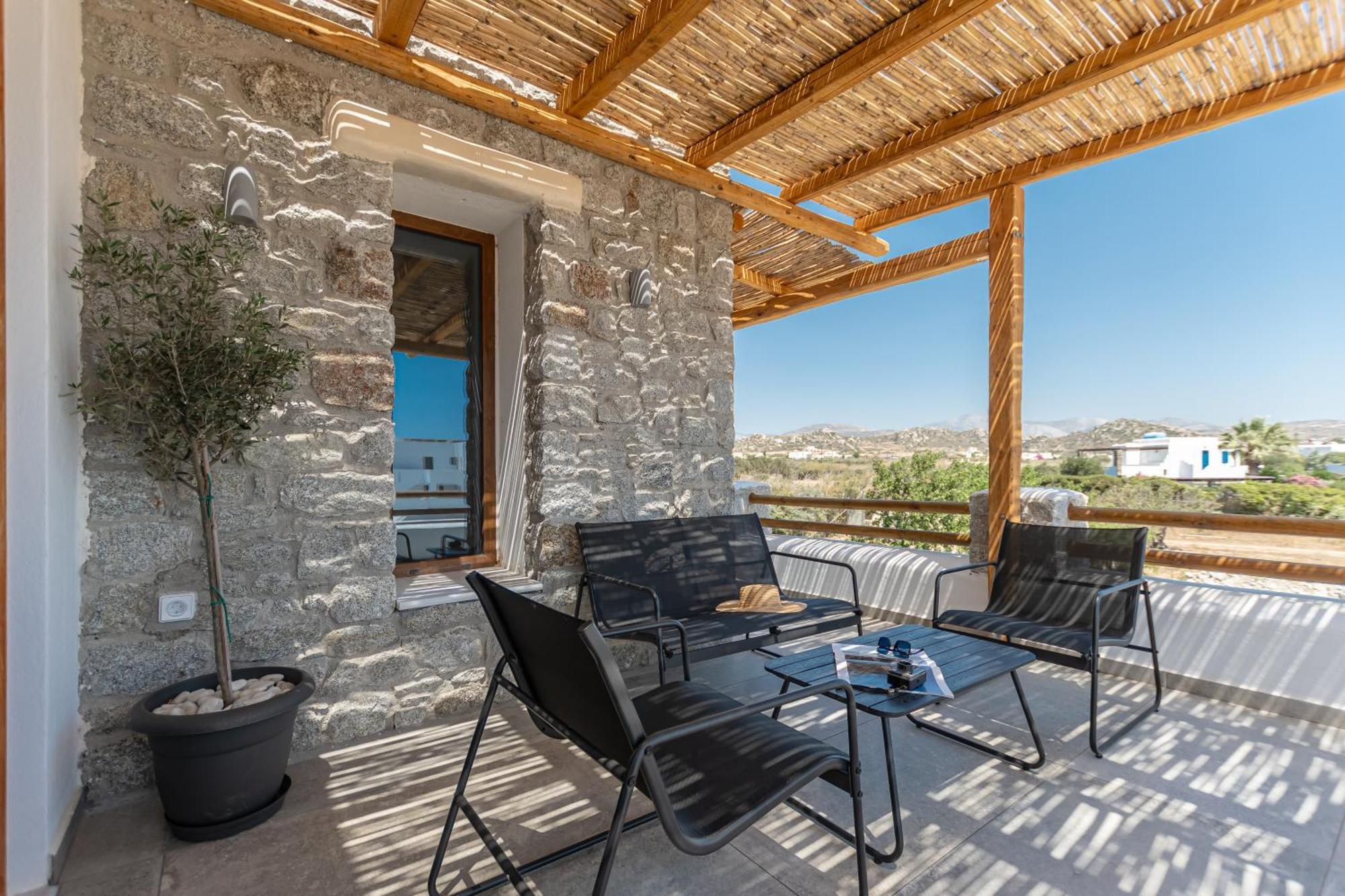 Naxos Beachwalk Villa Plaka Maragkas المظهر الخارجي الصورة