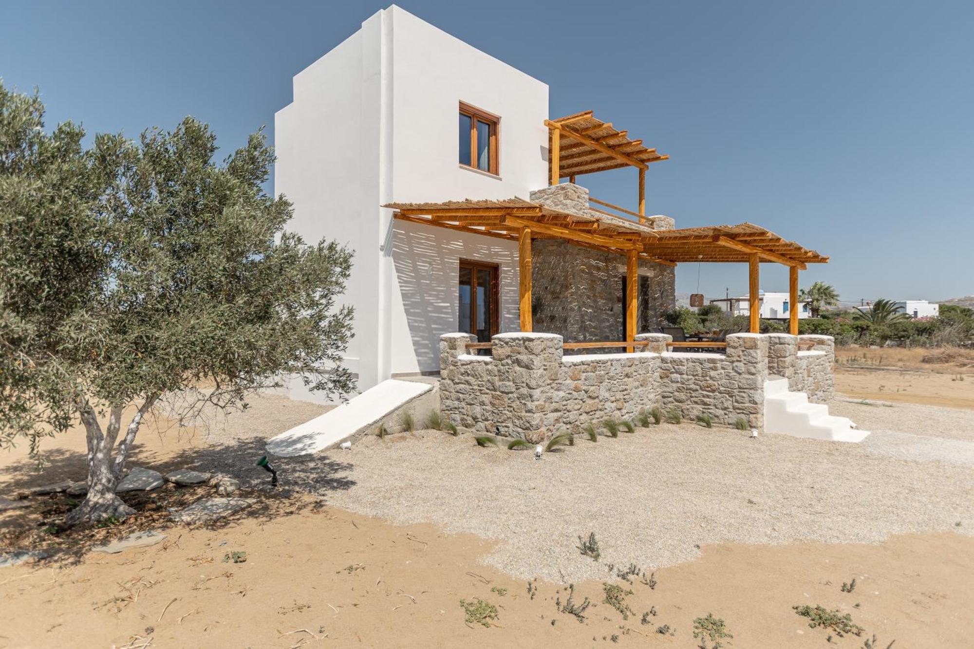 Naxos Beachwalk Villa Plaka Maragkas المظهر الخارجي الصورة