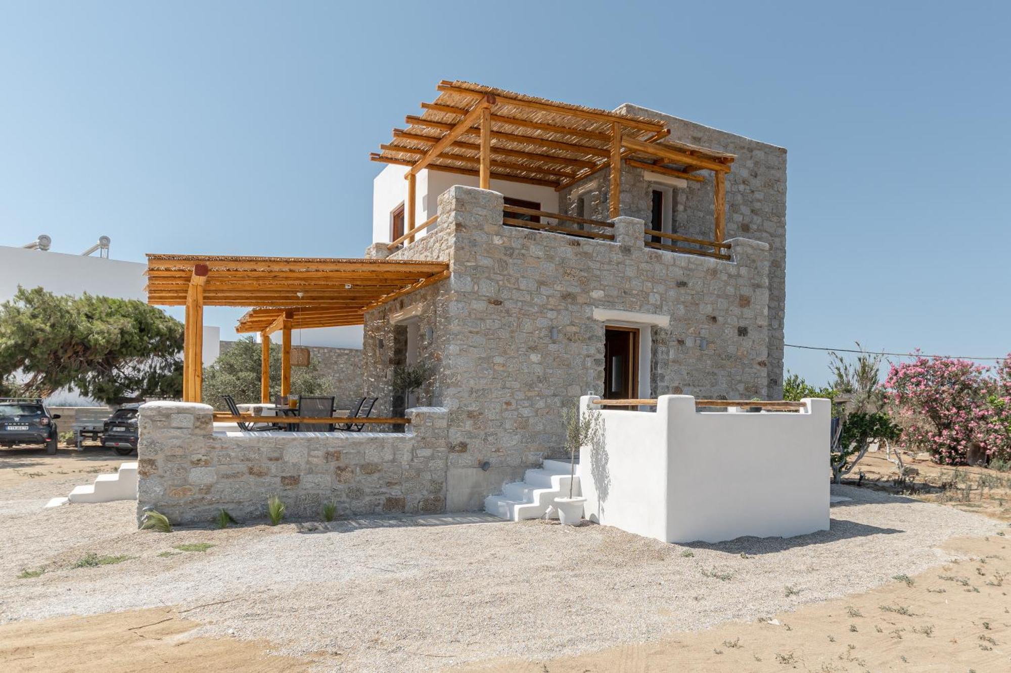Naxos Beachwalk Villa Plaka Maragkas المظهر الخارجي الصورة