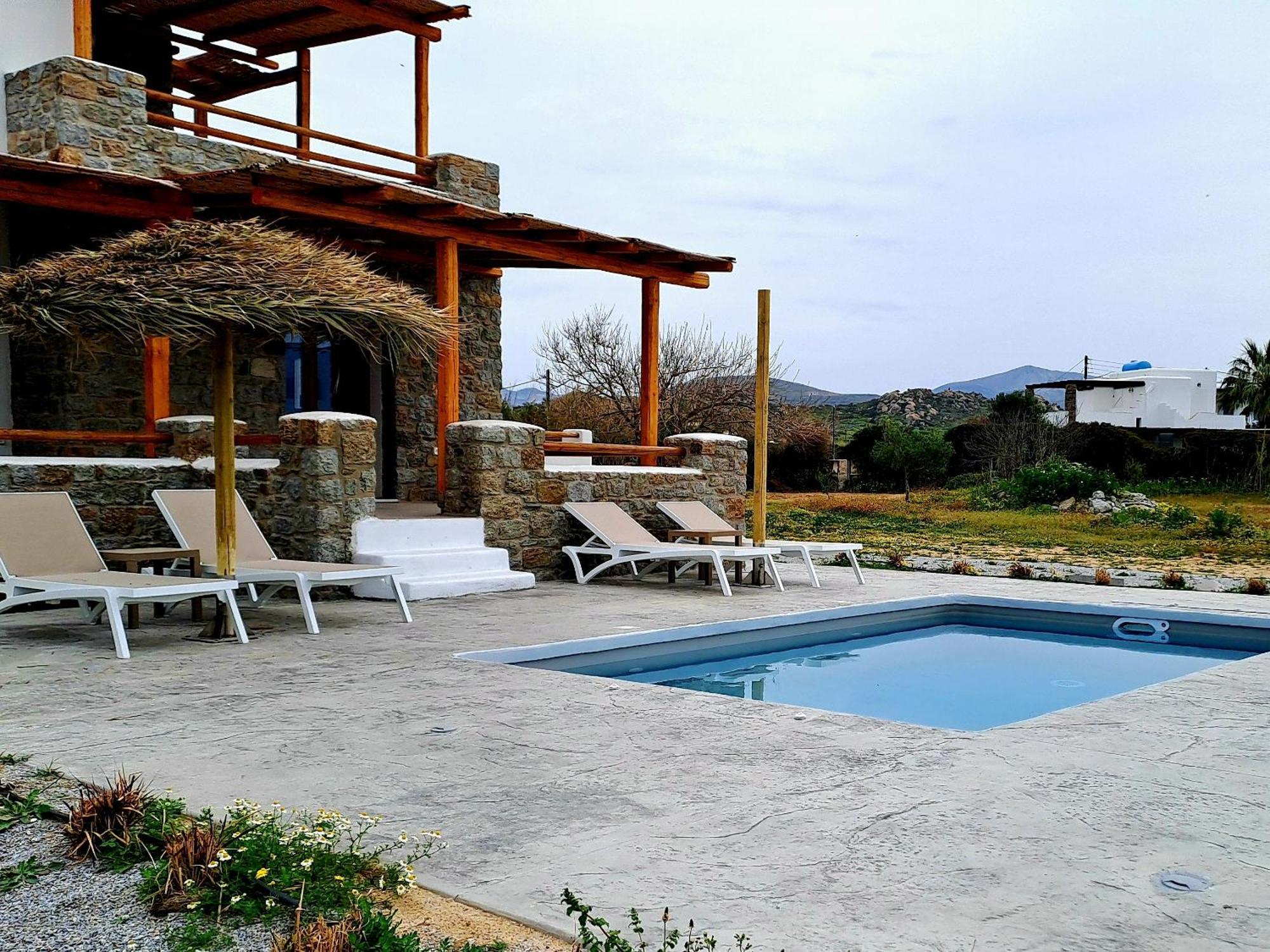 Naxos Beachwalk Villa Plaka Maragkas المظهر الخارجي الصورة