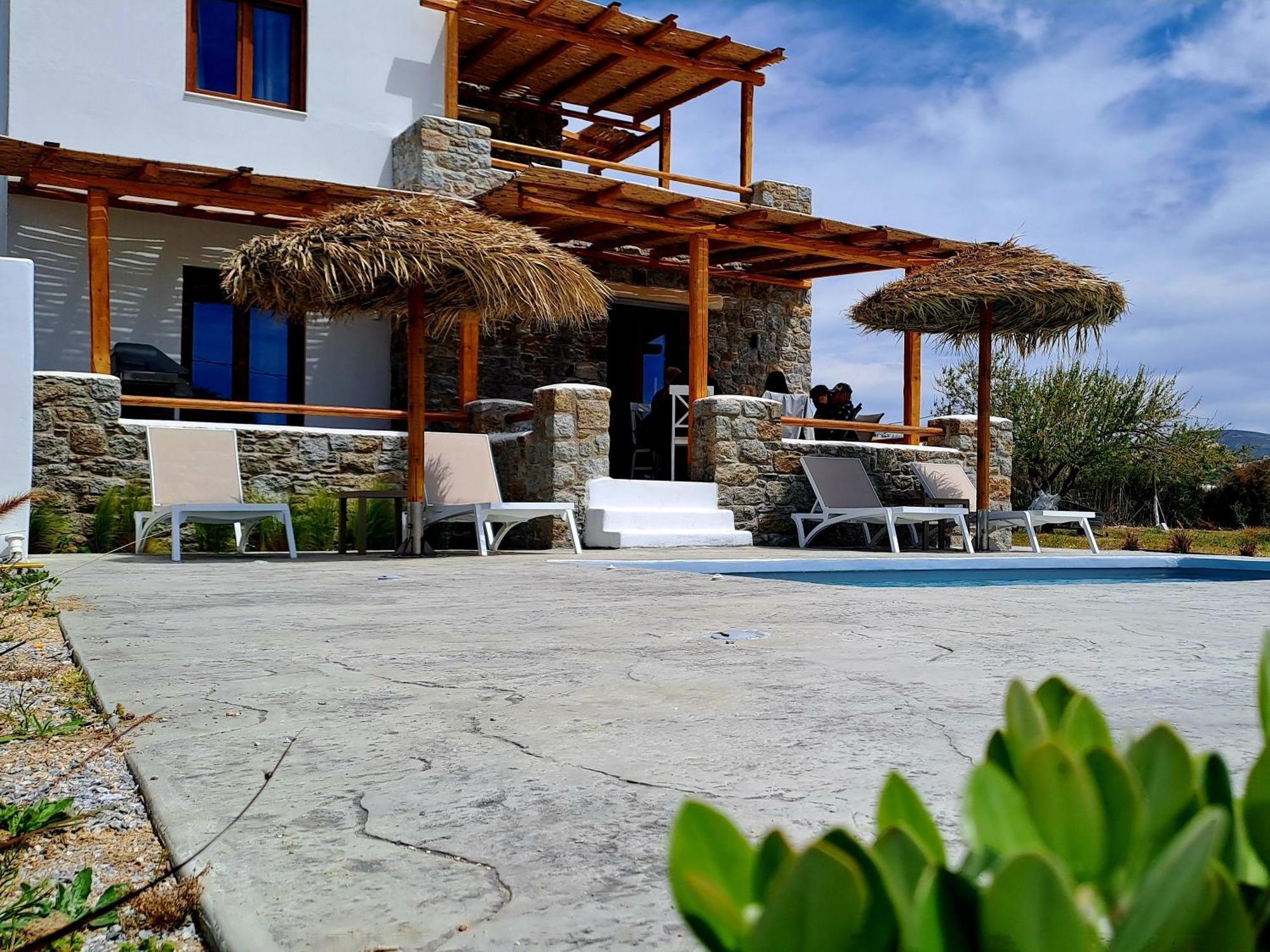 Naxos Beachwalk Villa Plaka Maragkas المظهر الخارجي الصورة